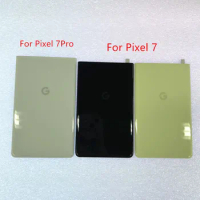 For Google Pixel 7 Glass Battery Cover Door Back Housing Rear Case For Google Pixel 7 Pro Back Battery Door Replacement Parts