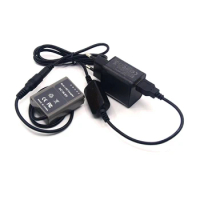 18W Fast Charger+DC Charging Cable+Dummy Battery PS-BLN1 for Olympus OM-D E-M5 II 2 E-M1 PEN E-P5 Camera BLN-1 DC Coupler