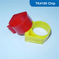 Animal rfid ring tag for chicken bird and pigeon 125KHz RFID Animal Tag RFID pigeon foot tag with TK4100 Chip