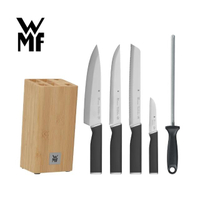 【WMF】KINEO 刀具六件套組 含刀座 / 磨刀器(德國製)