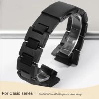 Composite Plastic Steel Watch Strap for Casio G-5600 Gwm5610 Men Waterproof Sweat-Proof Special Watchband Accessories 16mm