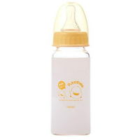 黃色小鴨 玻璃奶瓶 140ml【德芳保健藥妝】