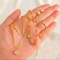 SET AZ01 PERHIASAN PERMATA SATU DEWASA