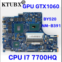 For Lenovo Legion y520-15ikbm Laptop Motherboard by520 – nm-b391, with i7-7700hq gtx1060 processor, 6 GB gddr5100% test