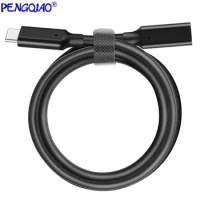 Type-c extension cable, male to female adapter cable USB3.10Gen2, connected to computer hard drive monitor 4K Projection line