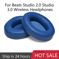 Replacement Earpads for Beats Studio 2 Studio 3 Earmuffs Ultra-soft Sponge Cushion Cover Repair Parts Headphone Accessories pads