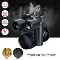 PARD NV007SP/NV007SP-LRF Clip-on Night Vision Scope 4-14x IR 350m IP67 Hunting Monocular Support Self-activated recording