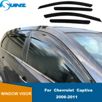 Window Visor For Chevrolet Captiva 2006 2007 2008 2009 2010 2011 Window Visor Rain Sun Guard Deflector Shade Awning Shelter