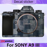 For SONY A9 III Camera Lens Skin Anti-Scratch Protective Film Body Protector Sticker Alpha 9 III ILCE-9M3 α9 III A9M3