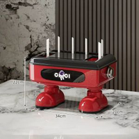 WiFi路由器收納盒卡通桌面整理線盒塑膠電視機頂盒插座無線置物架