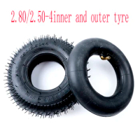 Tire 2.80/2.50-4 for Razor Scooter E300 Electric Scooter andWheelchair Tire 4-inch stroller, elder scooter, 3-wheel standing car