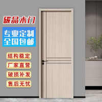 現貨速發！免運 實木門 防盜門 防撬門 入戶門 室內門 木門 碳晶門木門實木房間門臥室門室內門套裝門包門框門套免漆門全套門 八折下殺 特價出 可開發票