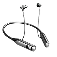 柏林之聲新款掛脖式無線藍芽耳機超長續航降噪K歌直播耳返