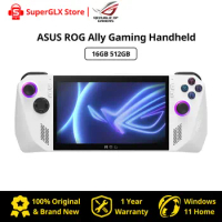 Original ASUS ROG Ally 7" 120Hz FHD IPS 1080p Gaming Handheld - AMD Ryzen Z1 Extreme Processor - 512GB - Windows 11 Home - White