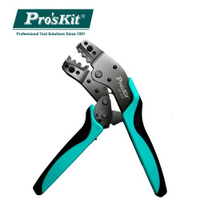 ProsKit寶工7.5吋Y.O裸端子棘輪壓著鉗CP-751B