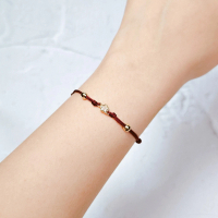 Star Dia Bracelet | Gelang Tali Bintang Anti Karat | Gelang Bintang warna emas