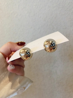 寶可夢神奇寶貝球設計感耳釘簡約冷淡風耳飾品韓國個性東大門耳環1入