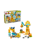ตัวต่อเสริมทักษะเลโก้ Duplo 3 in 1 Construction Site and Vehicles 10476 หลากสี