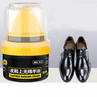 Leather Protective Protein Shoes Leather Cleaner Polish Lanolin Nursing Leather Repairing Cream Brightening