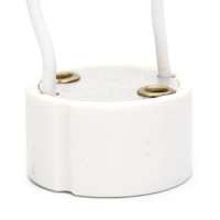 10pcs LED strip GU10 socket for halogen ceramic light bulb wire connector holder
