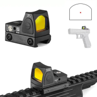 RMR Red Dot Sight 3 MOA Reflex Sight Tactical Metal Red Dot Scope Hunting With 20mm Mount