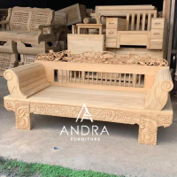 bale bale ukir jati , risban kayu jati, bale bale bangku mewah grade