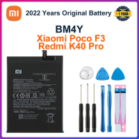 Replacement Phone Battery BM4Y For Xiaomi Poco F3 Redmi K40 Pro K40 Pro+ 4520mAh + Free Tools