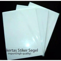 Baru - Kertas Segel Garansi/ Security Segel A4/ Kertas Segel A4/ Stiker Segel