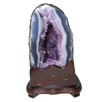 【晶辰水晶】5A級招財天然巴西紫晶洞 7.6kg(FA279)