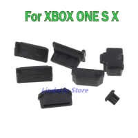 2sets For XBOXONE Slim S Host Dust Proof Plus Pack Kit Dust Prevention Jack Stopper for Xbox One X Console