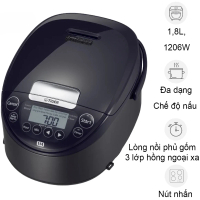 Tiger Nồi Cơm Điện Cao Tần JPW-H18V 1.8 Lít - Nhật Bản