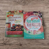paket 2 buku resep memasak kue dan resep masakan jawa