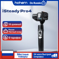 Hohem ISteady Pro4 Gimbal Stabilizer 3-Axis Action Camera for Gopro Hero10/9/8/7/6/5 DJI OSMO Action Insta360