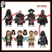 Đồ chơi Star Wars Lắp ráp Obi-Wan Kenobi Jedi kèm Lightsaber Kiếm Laser KT1059