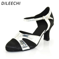 DILEECHI Latin dance shoes female adult Latin dance shoes women's square dance shoes