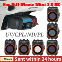 New DJI Mini 2 Camera Lens Filter for DJI Mavic MINI 1/2/SE Drone Filter Set UV/CPL/4ND PL/8 ND PL/16ND PL/32 ND PL Accessories