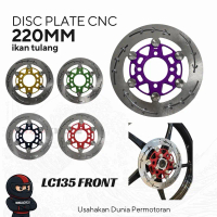 Disc plate ikan tulang cnc 220mm LC135