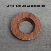 Coffee Filter Stand ,Pour Over Filter Stand Cone Coffee Dripper Holder Rack Wooden Tea Strainer Holder Easy to Use Durable 1pcs