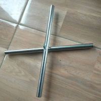 Kletek Stenlis Buat Anco Silangan Anco Lubang 8mm & 10mm Panjang 25cm & 30cm Alat Menangkap Ikan