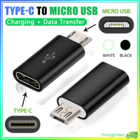 【Fast Delivery】1Pc OTG Type C To Micro USB Adapter OTG Connector Charger Adapter For Charging Data Transfer Converter