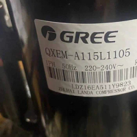 QXEM-A115L1105 R134A 1HP 50HZ compressor for GREE compressor