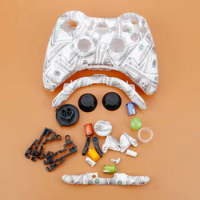 For Microsoft Xbox 360 Gamepad Custom Design Controller Housing Shell Replacement Full Set Case Cover &amp; Buttons Kit Accessories