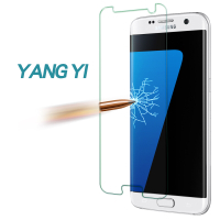 YANG YI 揚邑 Samsung S7 edge 防爆防刮防眩 9H鋼化玻璃保護貼膜
