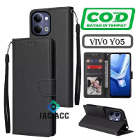 FLIP CASE HP PREMIUN UNTUK VIVO Y05 (2026) LEATHER FLIP CASE HP PREMIUM UNTUK VIVO Y05 (2026)