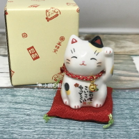 【現貨】小鶴日貨｜日本製 藥師窯 瓷器 招財貓 擺飾