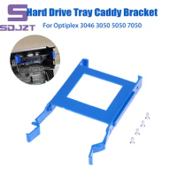 2.5 Inch SSD Solid State Hard Drive Rack Bracket W/Screw For Dell Optiplex 3046 3050 5040 5050 7040 7050 MT Repair Part