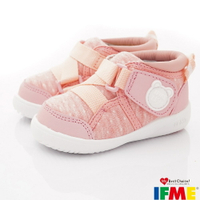 ★IFME日本健康機能童鞋-Light輕量護踝款IF22-970301粉紅(寶寶段)
