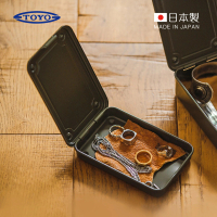 【日本TOYO】T-152 日製隨身型鋼製小物收納盒(儲物盒 整理盒 零件盒 工具盒)
