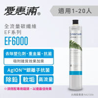 愛惠浦 EF6000濾心(耗材)可濾除汞、鋅、鋇及多種重金屬 淨水 碳纖活性碳濾芯(免費到府安裝)
