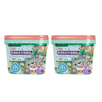 【ODOUT 臭味滾】黑沛鉑金天使貓砂9kg-兩入組(天使貓砂/桶砂/桶裝貓砂)